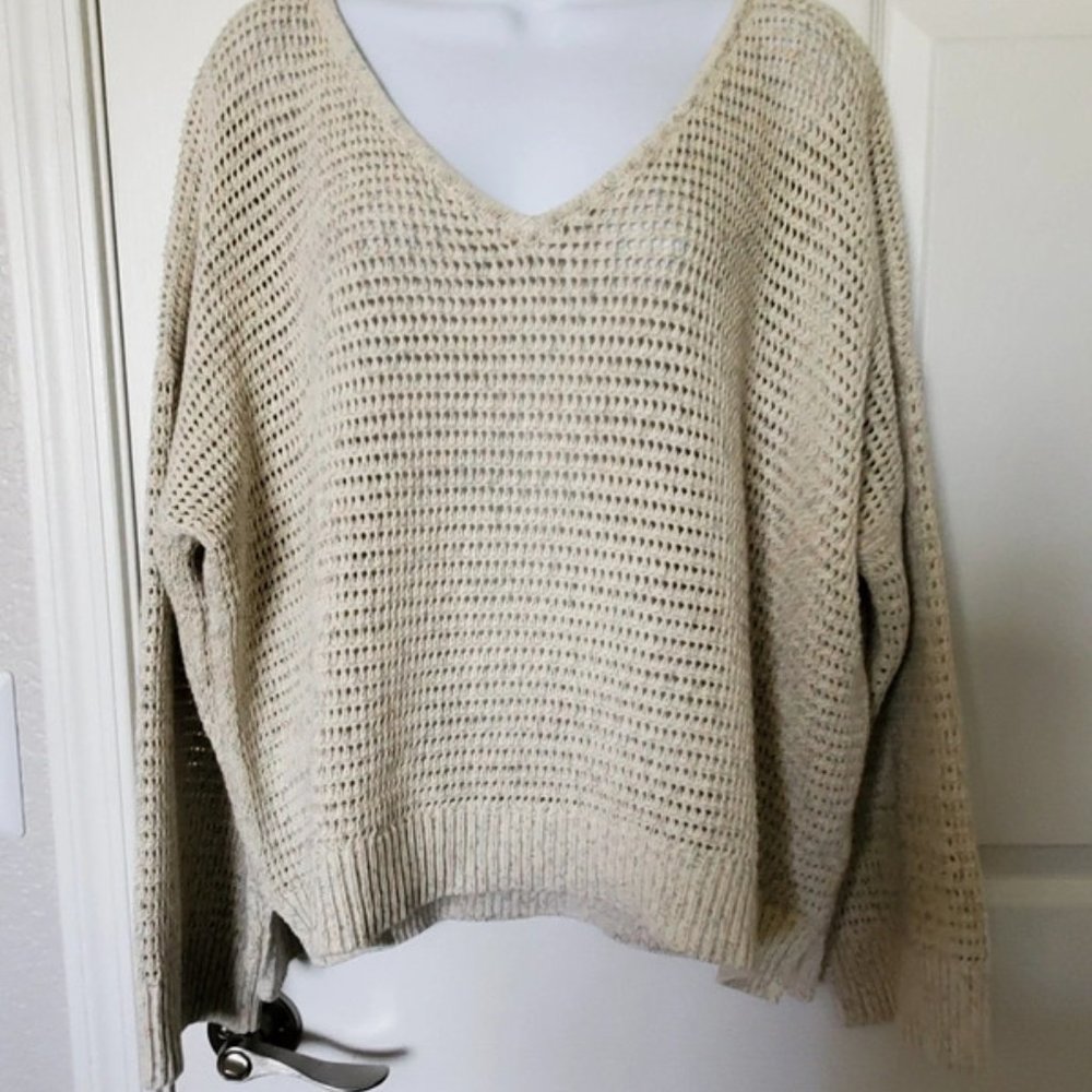 Knitted oversized sweater